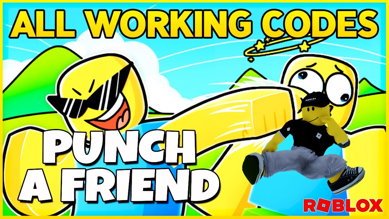  NEW 3 WORKING CODES For PUNCH A FRIEND Codes For Punch A Friend Roblox In May 2023 YouTube