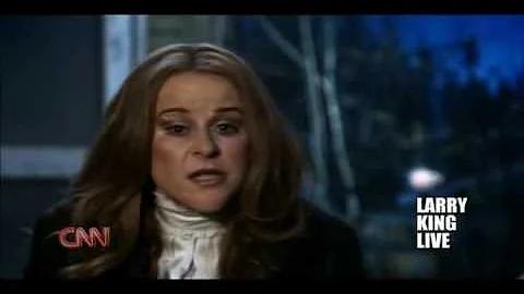 Tracey Ullman as Celine Dion on Larry King