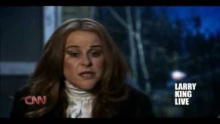 Tracey Ullman as Celine Dion on Larry King