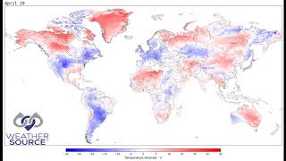 2016 Average Daily Temperature Anomalies – OnPoint Weather