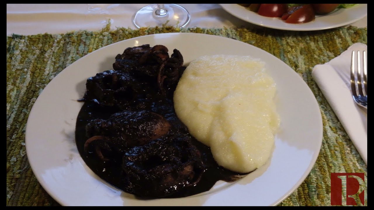 DAL BANCO ALLA TAVOLA - 08 - Seppie in nero con polenta