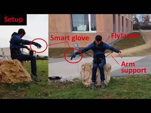 FlyJacket: An Upper Body Soft Exoskeleton for Immersive Drone Control