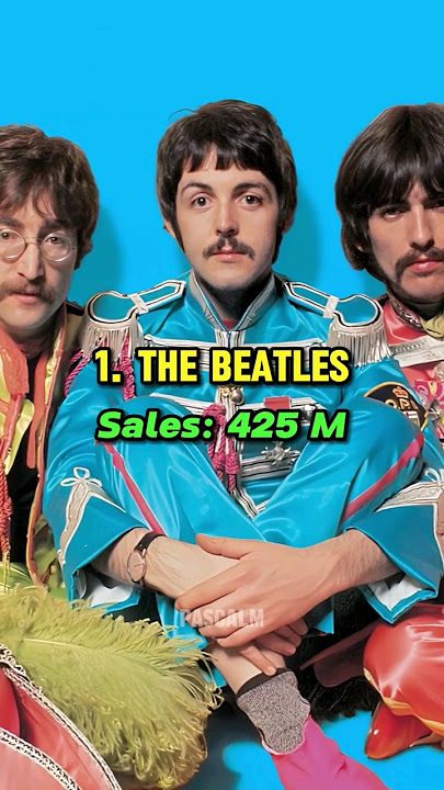 Top 10 Best Selling Artists of All Time 🎤🔥 #TopSellingArtists