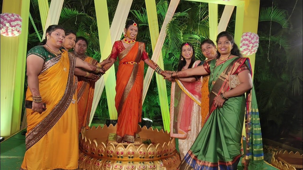 ऋतूच हळदी function 💛 खूप सारी धमाल मस्ती🤩