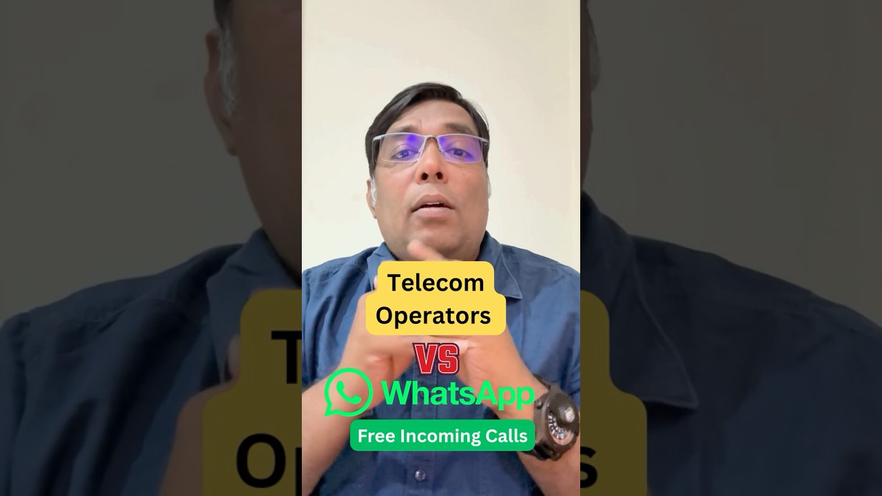 WhatsApp Vs Telecom Operators - Airtel, Jio - Same Service, Same Rules? India TRAI Regulation Hindi