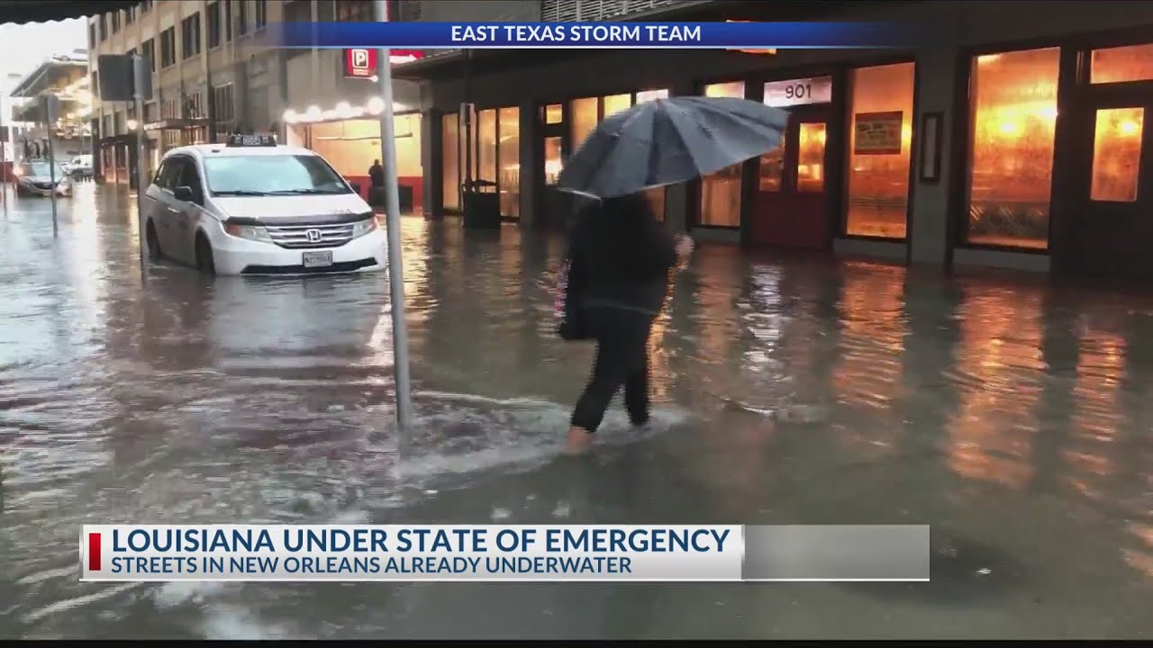 Louisiana under state of emergency - YouTube