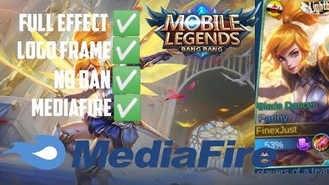 MLBB - Fanny Lightborn Ranger Lightborn Skin Script || Full effect, logo frame, password