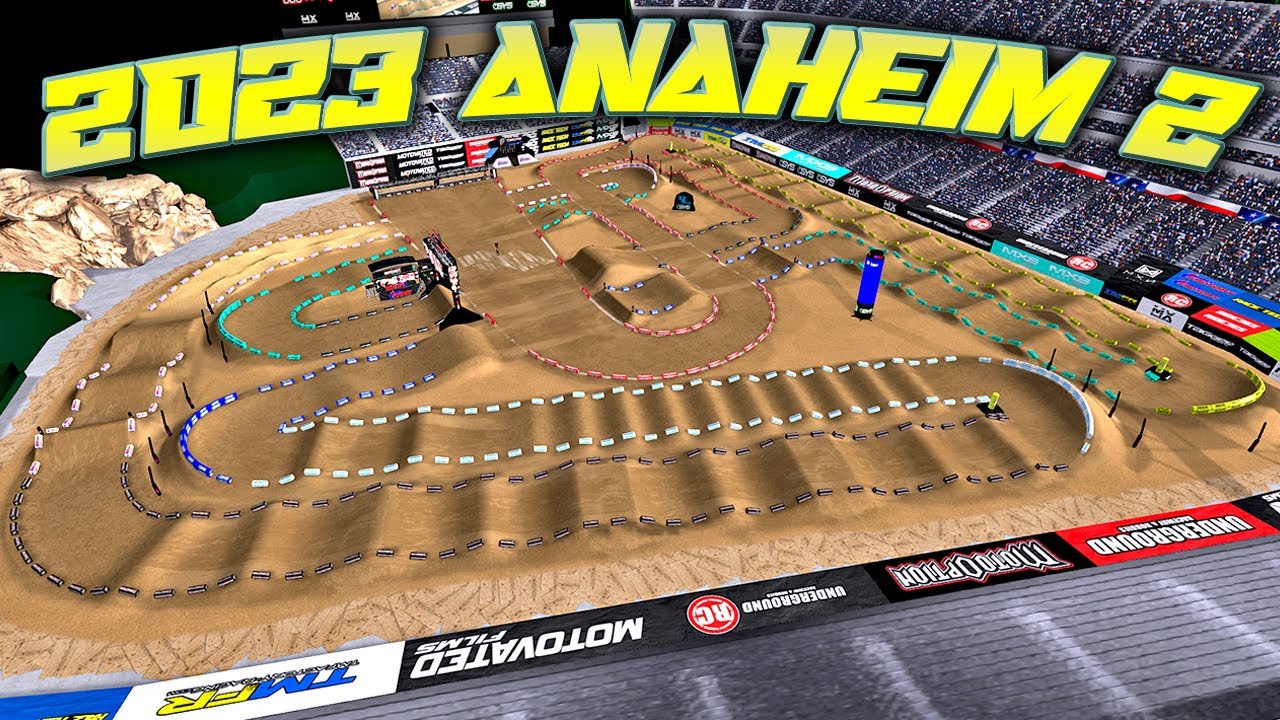 ANAHEIM 2023 SUPERCROSS 2 RELATÓRIO PRÉ-CORRIDA