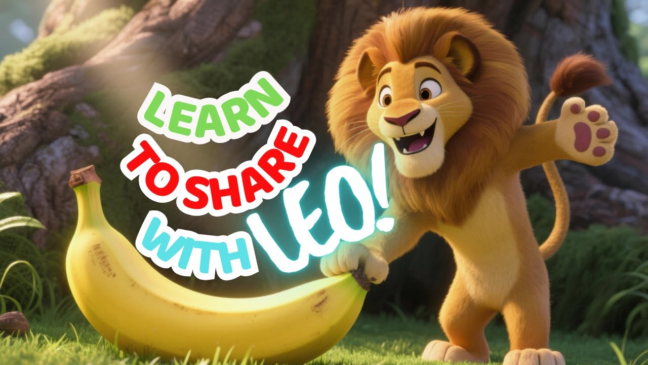 Leo Learns to Share | Kindness Story for Kids