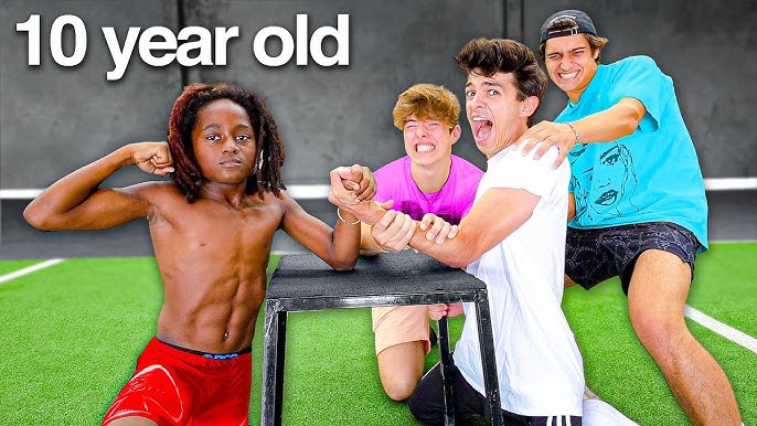 Swapping Lives with the Worlds Strongest Kid! (18 YEARS OLD) 