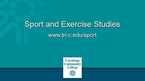 Student Video: Sport and Exercise Studies Program