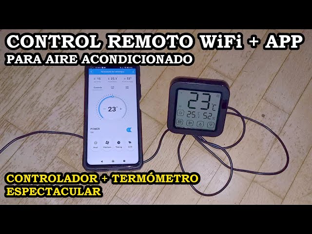 Control Remoto Wifi + App Para Aire Acondicionado. Infrarrojos. Moes S16Pro  Espectacular. 351 