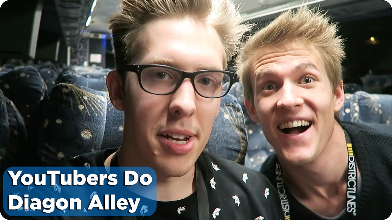 Evan Edinger YouTubers Do Diagon Alley! | Evan Edinger Travel - YouTube
