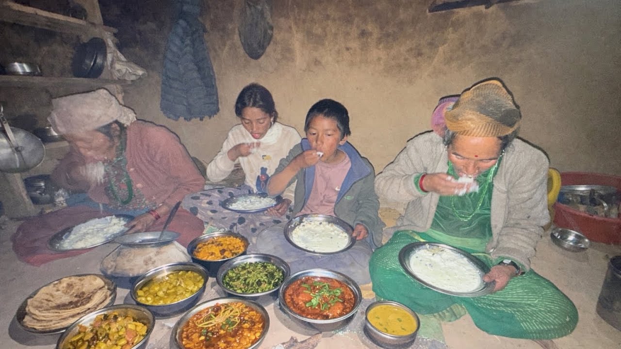 This traditional cooking style shows the beauty of rural life |simple ...