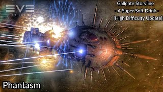 EVE Echoes New Storyline Mission Difficulty - A Super Soft Drink - Phantasm Solo - Sansha Beast screenshot 5