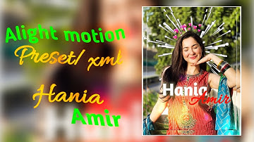 Maan meri jaan | Hania Amir edit | Ae inspired Alight motion preset | Alight motion free preset#xml