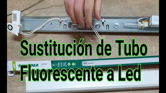 Como cambiar los fluorescentes por Tubos LED? - Ecoluz LED