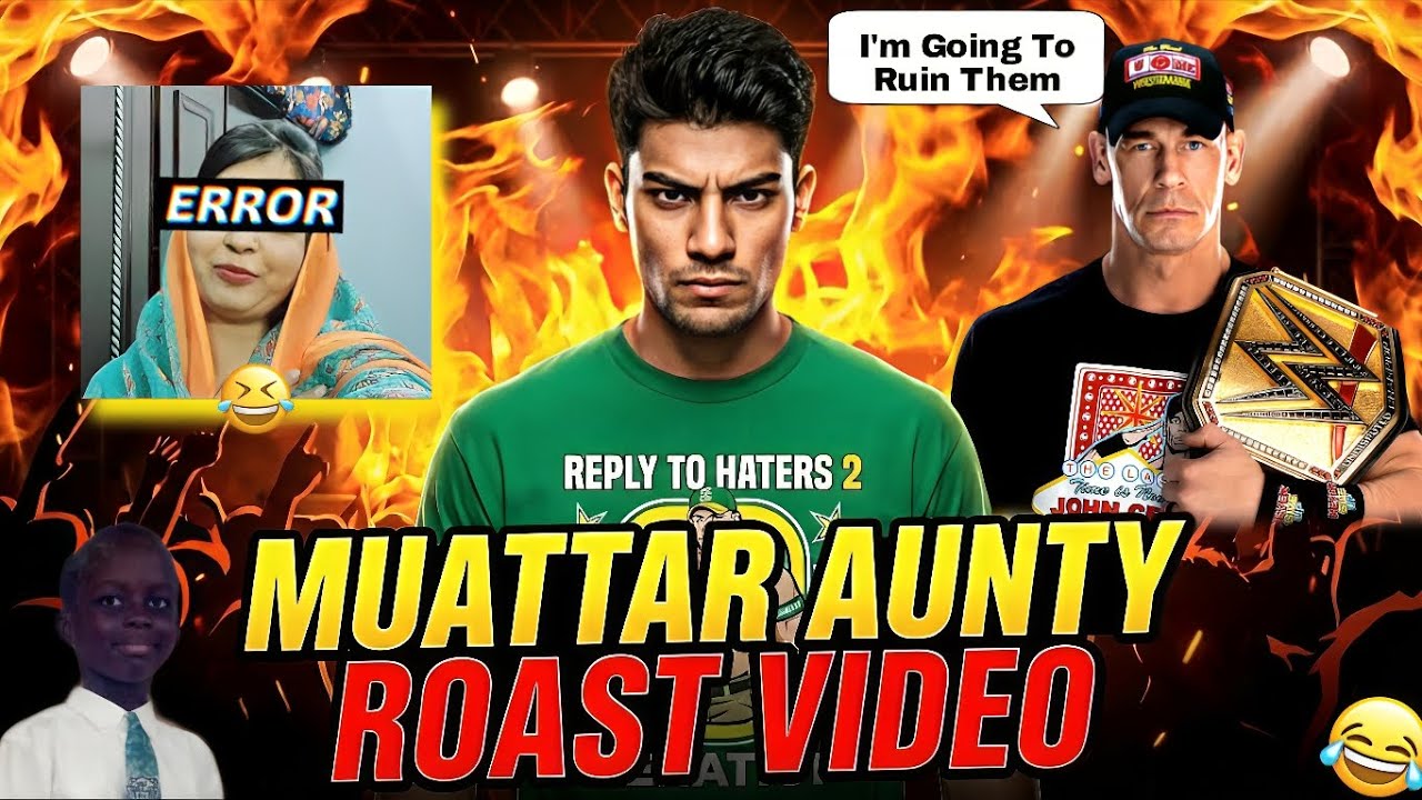 SHABANA DAADI KI POKEMON 😲 : Muattar Vlogs Roast Video & Exposed ||  [ Necessary Reply to Haters ] 