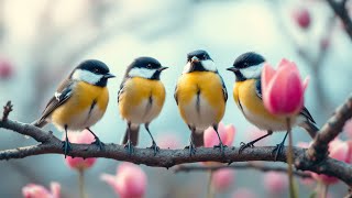 🍁 Whispering Piano & Forest Birds - Relaxing Ambience for Sleep & Quiet Moments 🎼🌾🌼