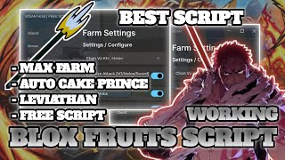 Blox Fruit Script Working - Auto Leviathan, Prehistoric Island, Cake Prince More