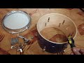 Vintage Amati drum set restoration (Part 2)