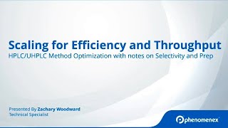 UHPLC - Level Up Your Method Transfer and Scaling