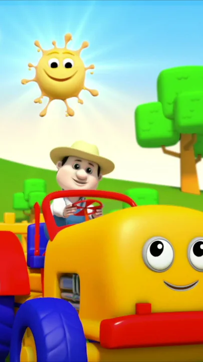 拖拉机歌 给孩子们的 #shorts #fun #rhymes #music #ytshorts