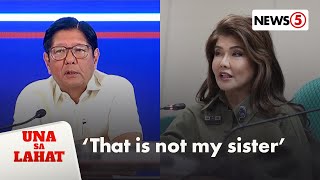 Pres. Bongbong Marcos, Nagsalita Na Vs Akusasyon Ni Sen. Imee Marcos Una Sa Lahat