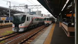 HC85系D6編成団体列車名古屋車両区入庫