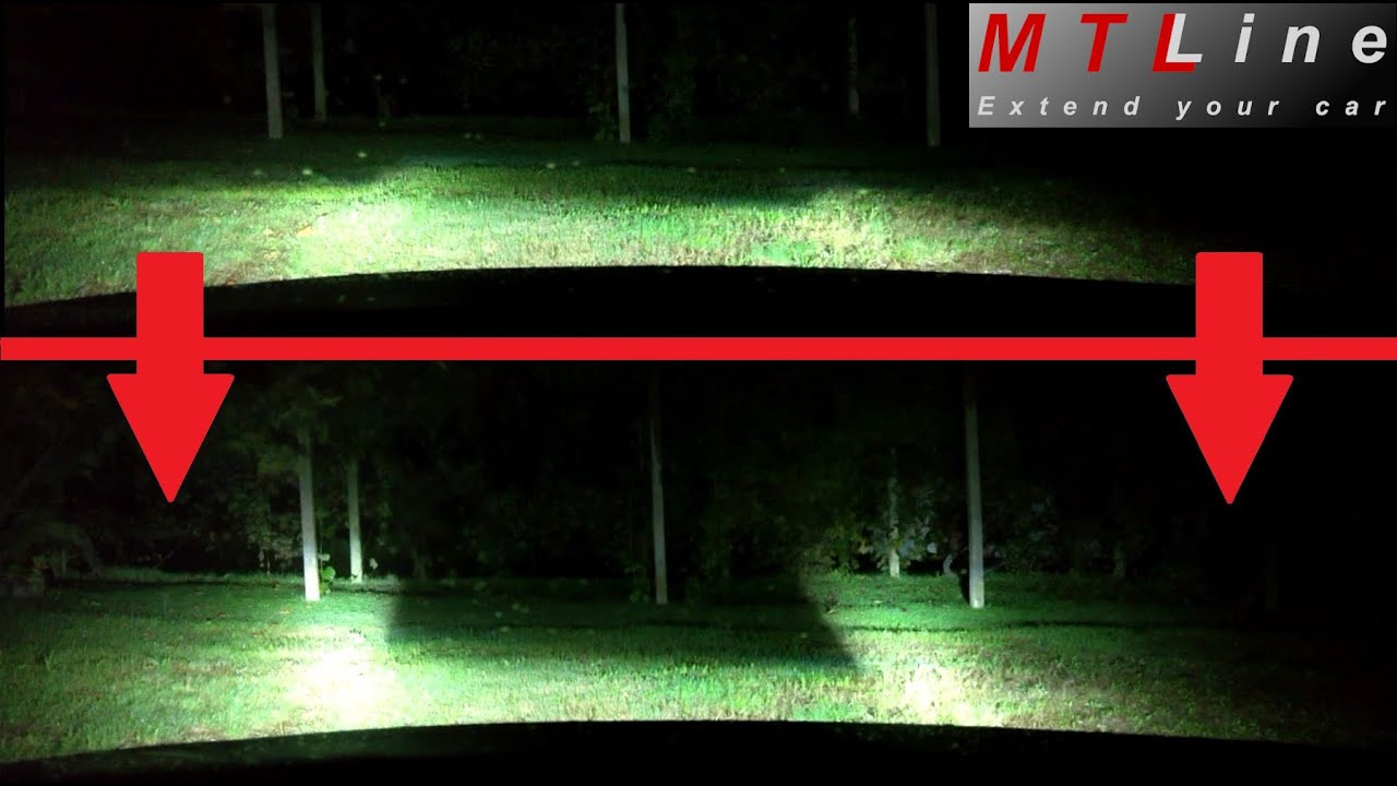 VW B8 – startup sequence comparison on LED High with and without Dynamic Light Assist system - YouTube