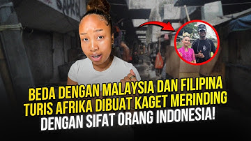 Dikira Sama Dengan Malaysia Dan Filipina! Turis Afrika Dibuat Merinding Saat Datang ke Indonesia!