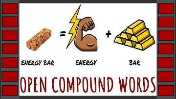 Open Compound Words list | Learn English Vocabulary