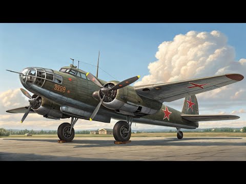 СССР СКРЫВАЛ ЭТО! Самый мощный бомбардировщик Второй Мировой — Пе-8 в действии!