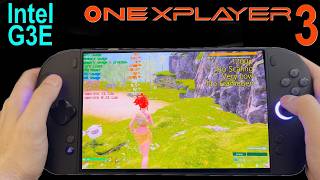 OneXPlayer 3 ( Intel G3E / B390 ) vs. Palworld 1.0 , Valheim , Enshrouded
