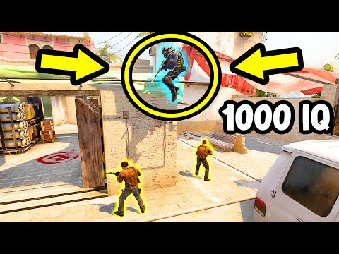 1000 IQ NEW MIRAGE BOOST! - CS:GO BEST ODDSHOTS #665