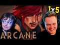 Finding JINX! Arcane 1x5 REACTION - "Everybody Wants to Be My Enemy"
