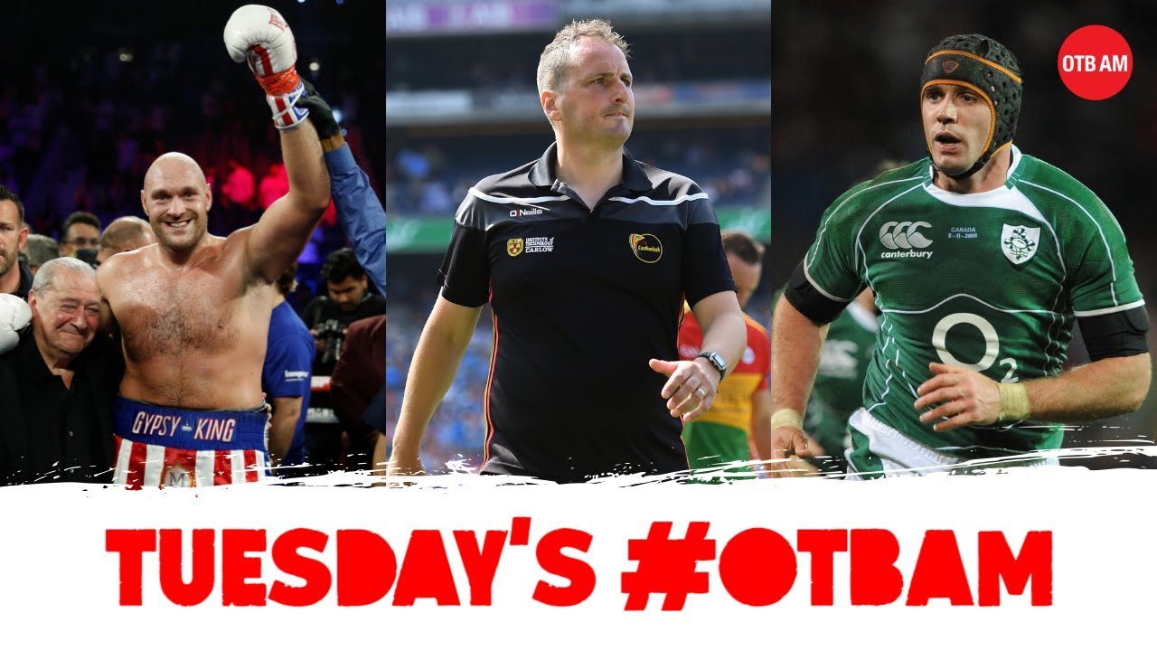 Live OTB AM Steven Poacher, Ireland U20s with Quinlan, Power