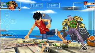 Luffy Level 7 VS Krieg In Baratie One Piece Romance Dawn Game PPSSPP screenshot 4