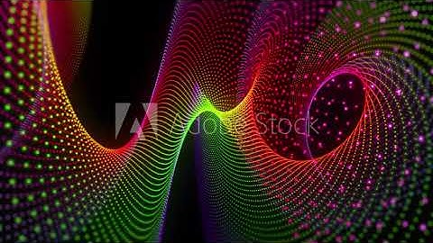 Abstract colourful vortex fractal shape. Psychedelic art.