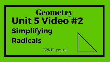 18 Geometry Unit 5 Video Notes #2