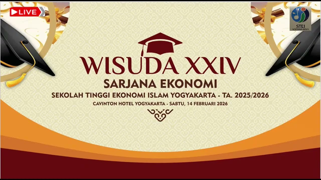 WISUDA SARJANA XXIV SEKOLAH TINGGI EKONOMI ISLAM YOGYAKARTA
