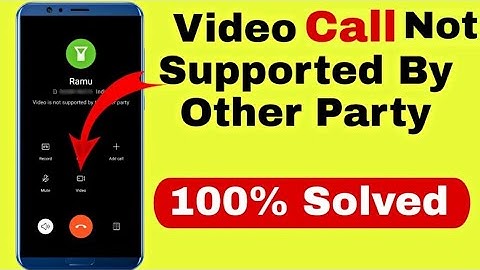 Video Call Not Supported By Other Party। Jio, Airtel, Vi। Oppo, Realme, Mi, Vivo। Problem Solved