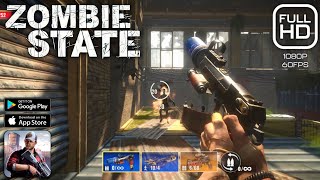 Zombie State (Rogue - Like FPS) Gameplay - Ultra Graphics 1080p 60Fps Android iOS (APK Download)