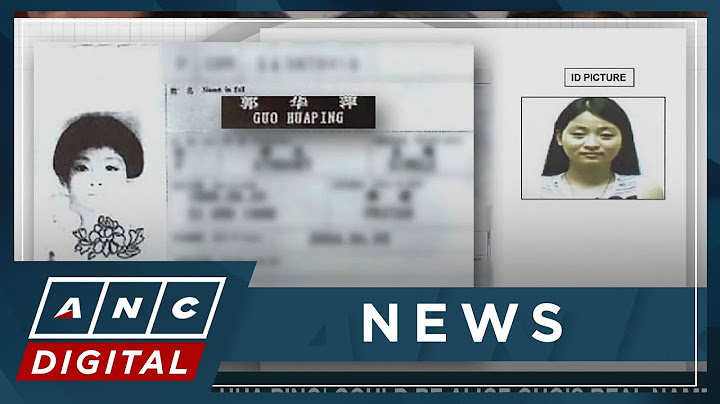 Gatchalian: 'Guo Hua Ping' could be Alice Guo's real name | ANC