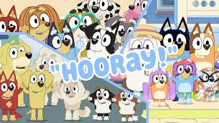 Bluey but only when they say "Hooray!" ENTIRE SERIES