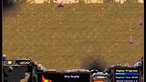 StarCraft Zergling Swarm AI