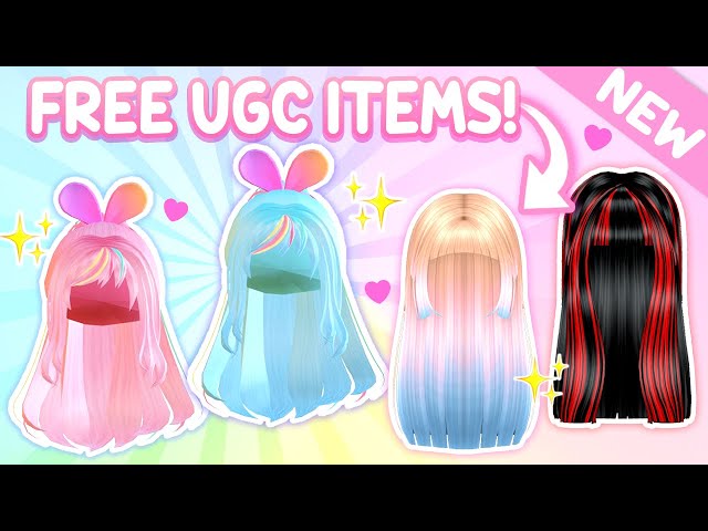 ⚠HURRY GET THESE *FREE* NEW UGC HAIRS! ✨ROBLOX FREE AVATAR UGC ITEMS 