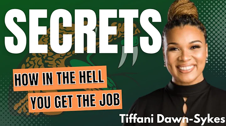 SECRET: FAMU Athletic Director Search Tiffani Dawn...