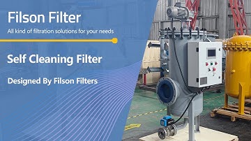 Self Cleaning Filter with All-metal Housing and Siemens Motor&PLC Control System