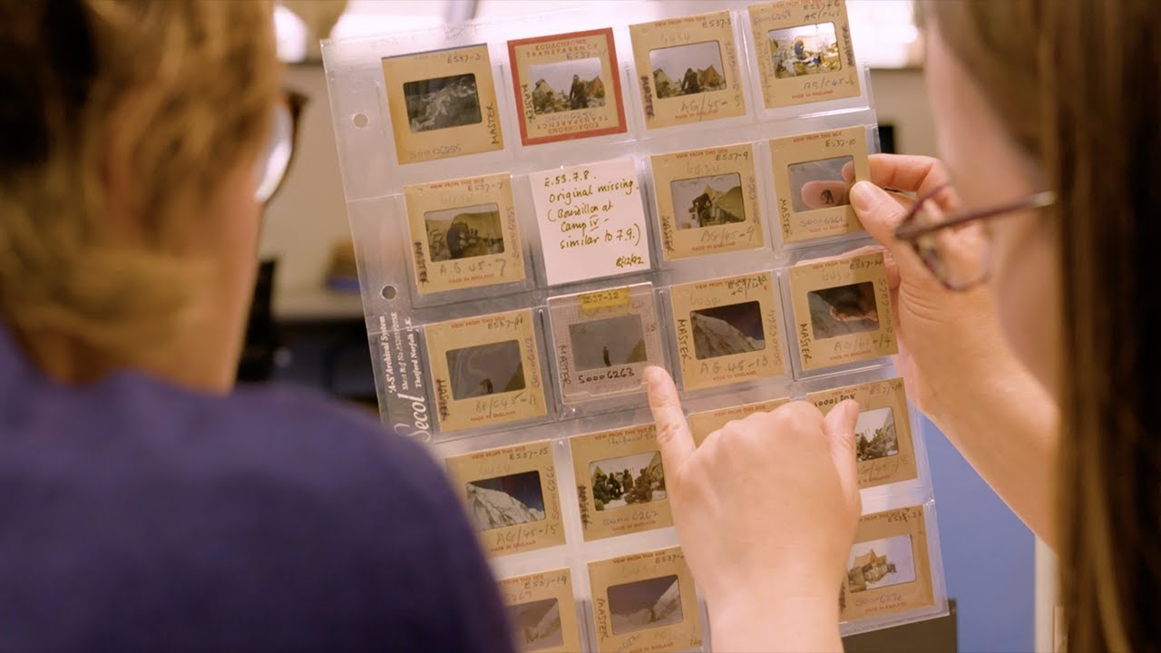 Selecting the photographs in this exclusive collector's edition of Everest